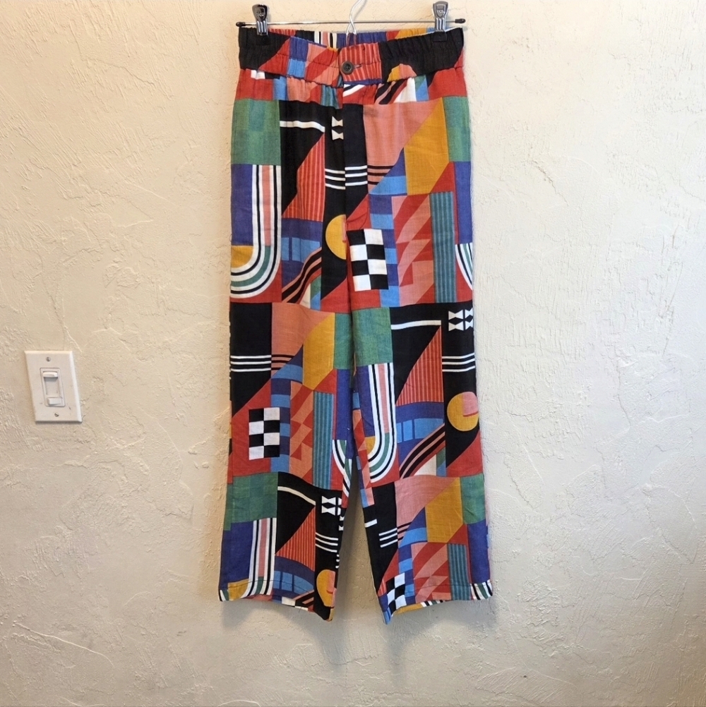 ❌️SOLD❌️ Nooworks Catalina Ansley Linen Pants XS - Picture 2 of 9